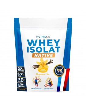 whey isolat native nutri & co 1kg
