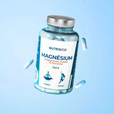 Magnésium 120 gélules .
