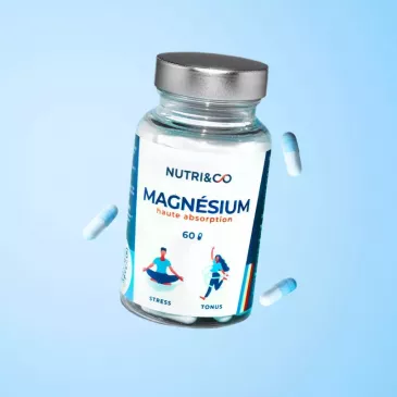 Magnésium 60 gélules . Nutri & co .
